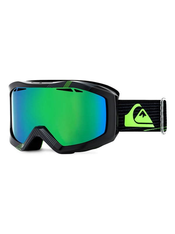 quiksilver, Fenom Goggles, GREEN GECKO (ggy0) 0 Fenom Goggles EQYTG03010 Quiksilver