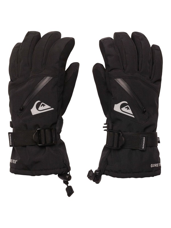 quiksilver, Over Hill GORE-TEX® Gloves, ASPHALT (kya0) 0 Over Hill GORE-TEX® Gloves EQYTH00012 Quiksilver