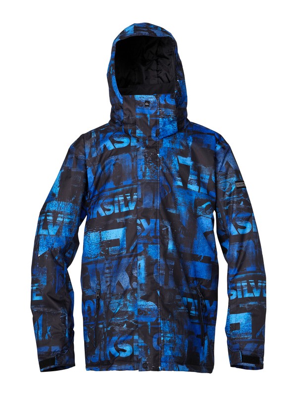 quiksilver, Mission 10K Insulated Jacket, LEFTOVER BLUE (prm3) 0 Mission 10K Insulated Jacket EQYTJ00027 Quiksilver