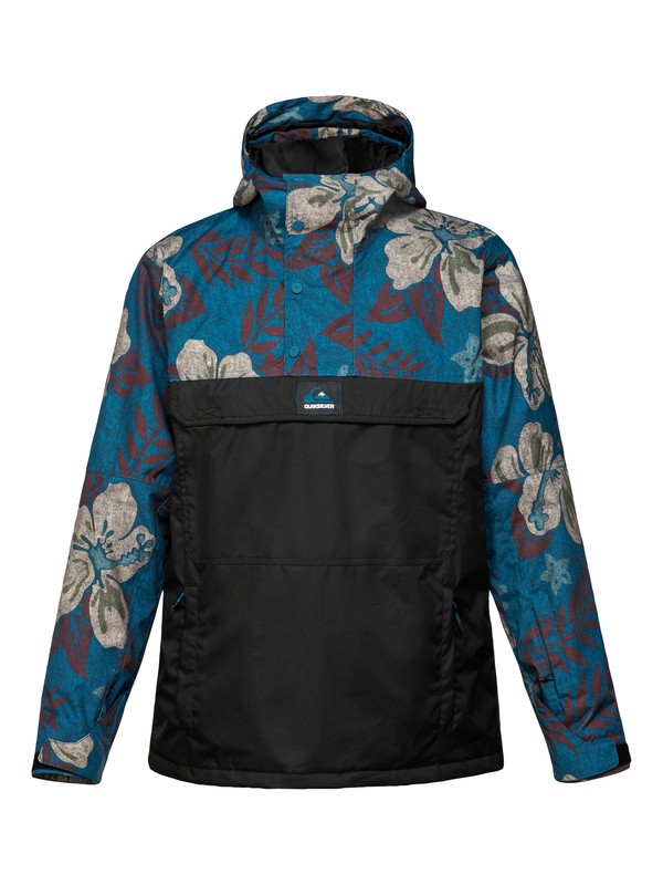 quiksilver, Insider 10K Jacket, ALOHA WILDFLOWER (bsg5) 0 Insider 10K Jacket EQYTJ00080 Quiksilver