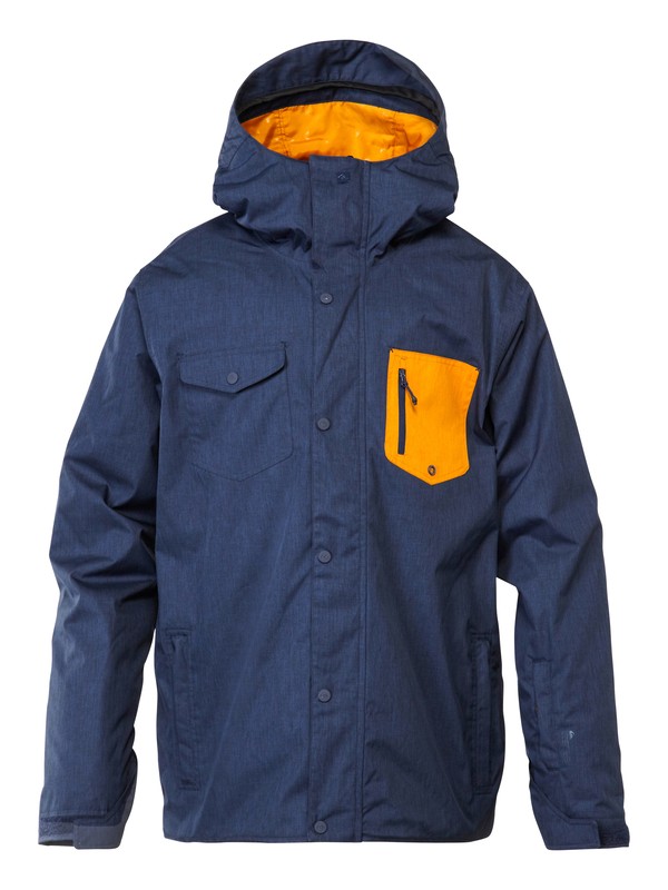 quiksilver, Versus 10K Jacket, SUDAN BROWN (nnw0) 0 Versus 10K Jacket Orange EQYTJ00082 Quiksilver