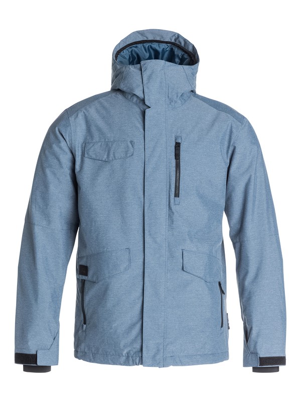 quiksilver, Raft 10K Snow Jacket, DARK DENIM (brq0) 0 Raft 10K Snow Jacket EQYTJ03015 Quiksilver