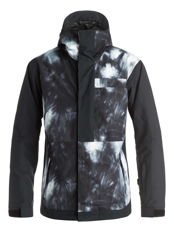 quiksilver, Ambition - Veste de snow, TEMPETA CAVIAR (kvj6) 0 Ambition - Veste de snow Noir EQYTJ03064 Quiksilver