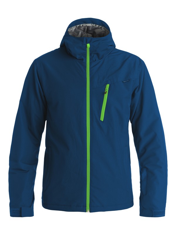 quiksilver, Сноубордическая куртка Mission Plus, SODALITE BLUE (byb0) 0 Сноубордическая куртка Mission Plus EQYTJ03066 Quiksilver
