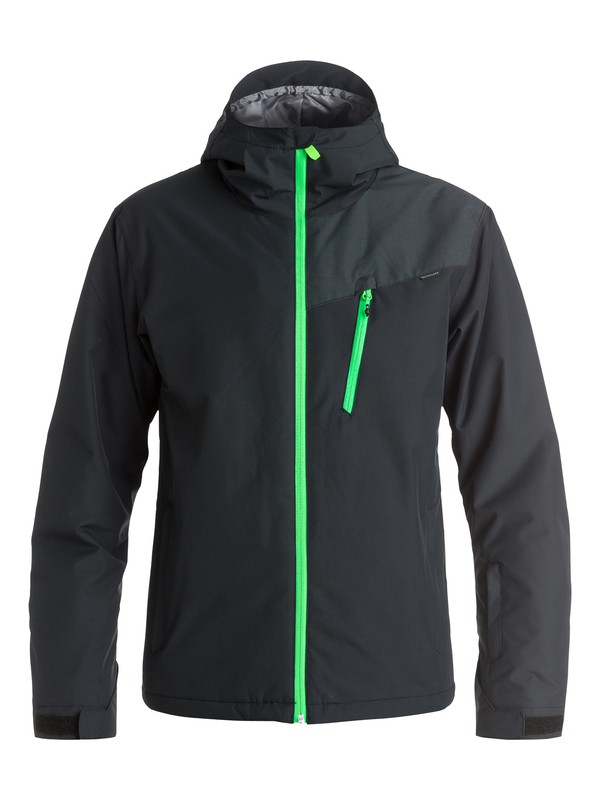 quiksilver, Mission Plus - Veste de snow, BLACK (kvj0) 0 Mission Plus - Veste de snow Noir EQYTJ03066 Quiksilver