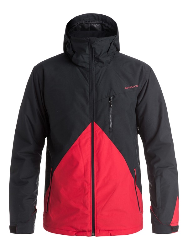 quiksilver, Сноубордическая куртка Mission Colorblock, BLACK (kvj0) 0 Сноубордическая куртка Mission Colorblock Черный EQYTJ03067 Quiksilver