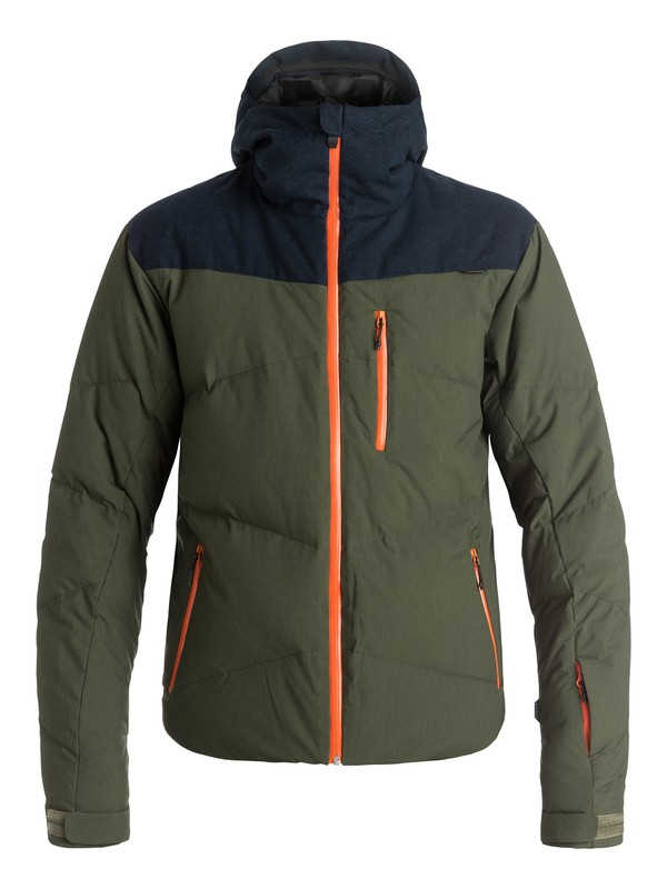 quiksilver, Сноубордический пуховик Ultimate, FOREST NIGHT (csn0) 0 Сноубордический пуховик Ultimate EQYTJ03083 Quiksilver