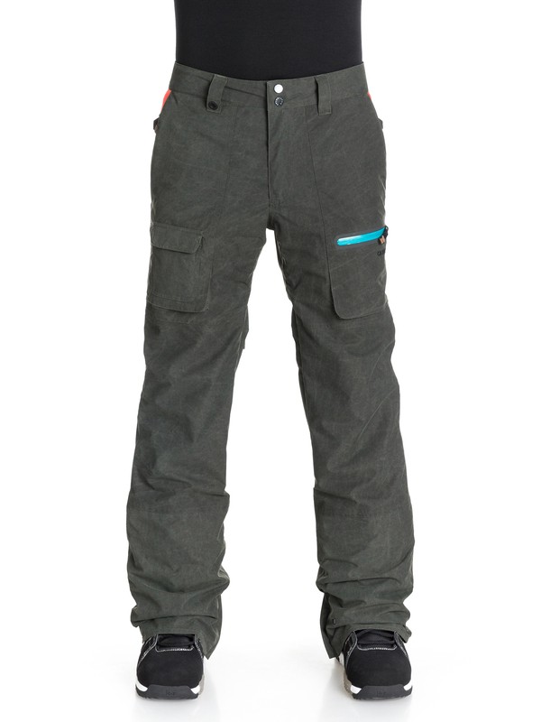 Alex Courtes Dark And Stormy - Snowboard Pants EQYTP03024 0 Alex Courtes Dark And Stormy - Pantalon de snow EQYTP03024 Quiksilver