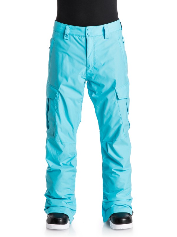 quiksilver, Сноубордические штаны Porter Ins, BLUE FISH (bgz0) 0 Сноубордические штаны Porter Ins EQYTP03030 Quiksilver