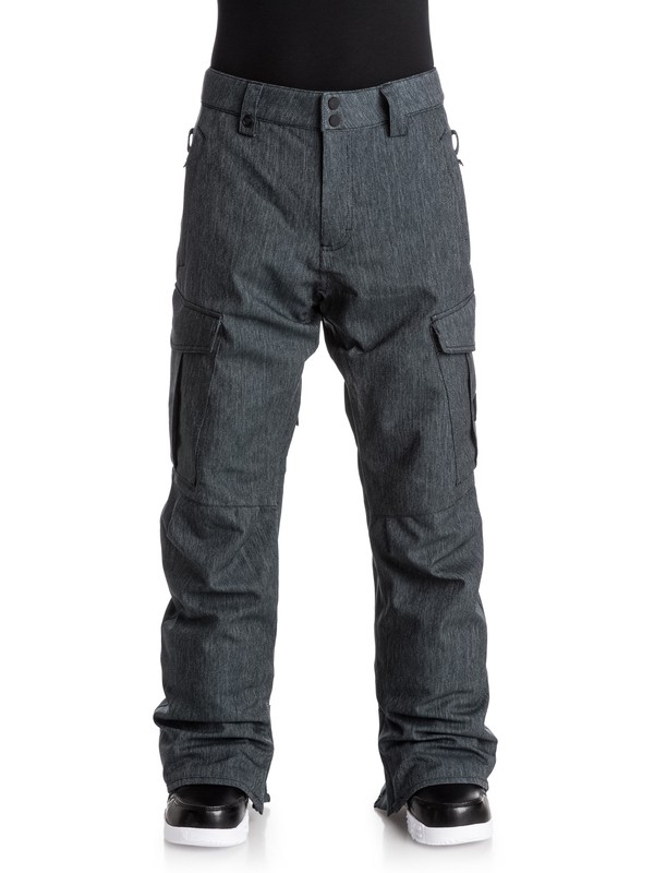 quiksilver, Porter Denim - Pantalon de snow, BLACK (kvj0) 0 Porter Denim - Pantalon de snow EQYTP03041 Quiksilver