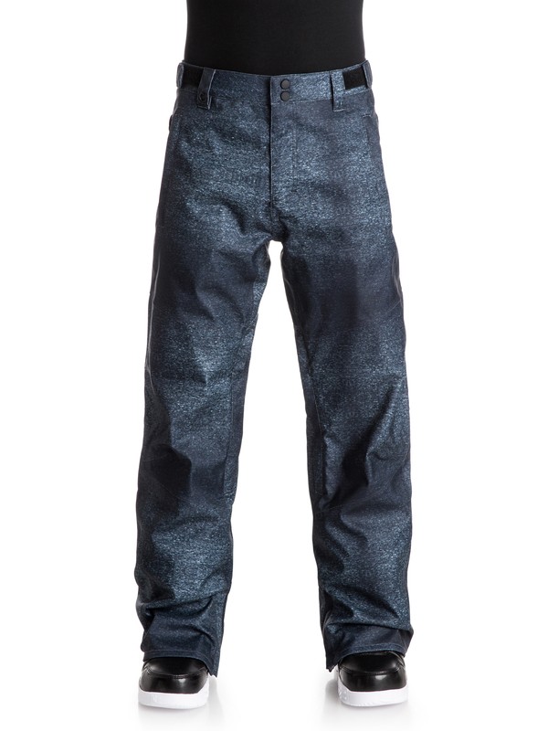 quiksilver, Quiksilver X Julien David - Pantalon de snow, ANTHRACITE (kvj0) 0 Quiksilver X Julien David - Pantalon de snow Noir EQYTP03055 Quiksilver