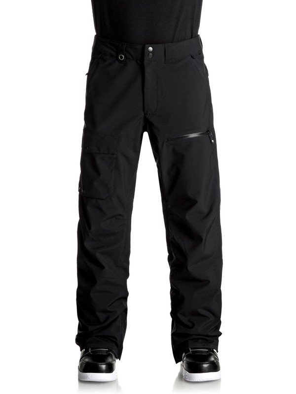 quiksilver, Utility Stretch - Pantalon de snow, BLACK (kvj0) 0 Utility Stretch - Pantalon de snow EQYTP03076 Quiksilver