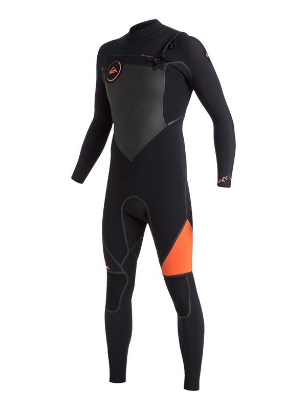 quiksilver, Syncro 4/3mm Chest Zip Full Wetsuit, FLAME (nmj0) 0 Syncro 4/3mm Chest Zip Full Wetsuit EQYW103021 Quiksilver
