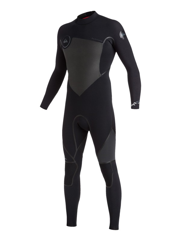 quiksilver, Syncro 4/3mm - Combinaison de surf intégrale zip dans le dos, BLACK (kvj0) 0 Syncro 4/3mm - Combinaison de surf intégrale zip dans le dos EQYW103022 Quiksilver
