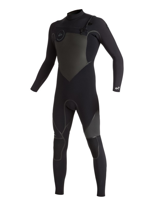 quiksilver, Syncro 3/2mm - Combinaison de surf intégrale zip poitrine, BLACK (kvj0) 0 Syncro 3/2mm - Combinaison de surf intégrale zip poitrine Noir EQYW103023 Quiksilver