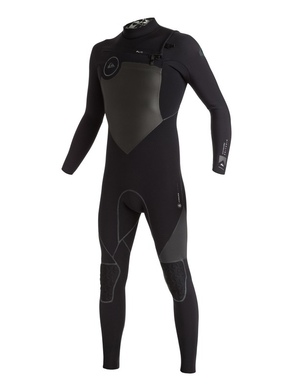 quiksilver, Highline Performance 5/4/3mm - Combinaison de surf intégrale zip poitrine, BLACK (kvj0) 0 Highline Performance 5/4/3mm - Combinaison de surf intégrale zip poitrine EQYW203002 Quiksilver