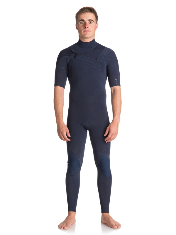 quiksilver, 2mm Quiksilver Originals Monochrome - Combinaison de surf intégrale à manches courtes, NAVY (bte0) 0 2mm Quiksilver Originals Monochrome - Combinaison de surf intégrale à manches courtes Bleu EQYW303008 Quiksilver
