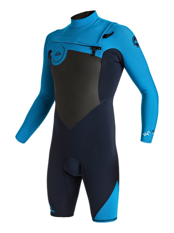 quiksilver, Syncro 2/2mm - Chest Zip Langarm-Springsuit, NAVY BLAZER (byj0) 0 Syncro 2/2mm - Chest Zip Langarm-Springsuit Blau EQYW403002 Quiksilver