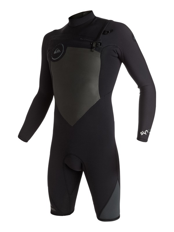 Syncro 2/2mm - Chest Zip Long Sleeve Springsuit EQYW403002 0 Syncro 2/2mm - Chest Zip Long Sleeve Springsuit EQYW403002 Quiksilver