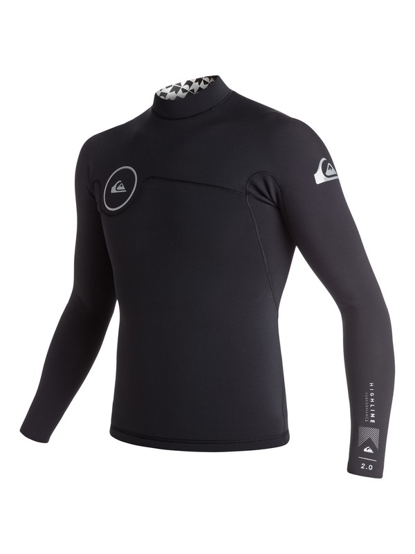 quiksilver, Highline Performance 2mm - Top manches longues en néoprène, BLACK (kvj0) 0 Highline Performance 2mm - Top manches longues en néoprène Noir EQYW803002 Quiksilver