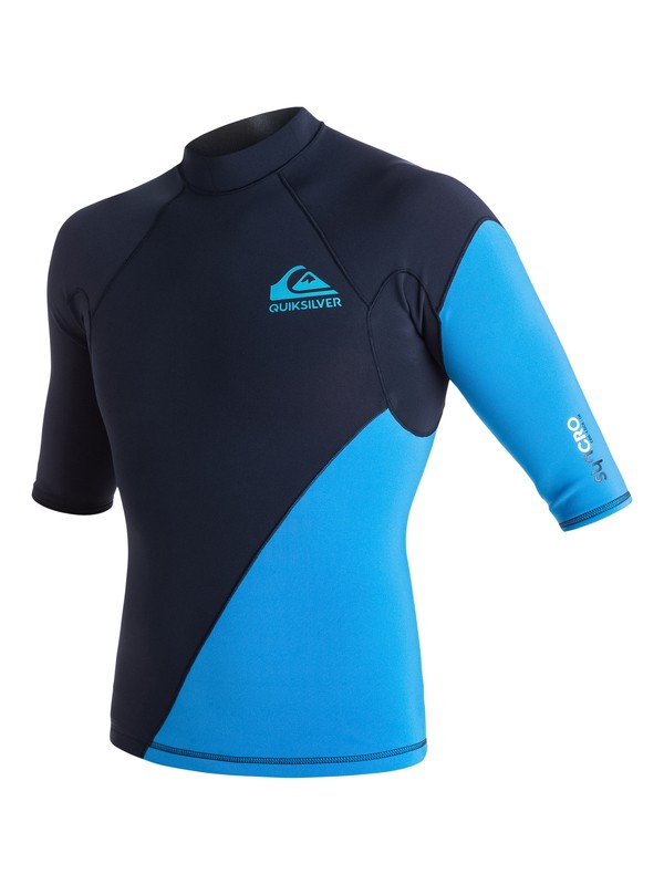 quiksilver, Syncro New Wave 1mm - Top manches courtes en néoprène, NAVY BLAZER (byj0) 0 Syncro New Wave 1mm - Top manches courtes en néoprène Bleu EQYW903001 Quiksilver