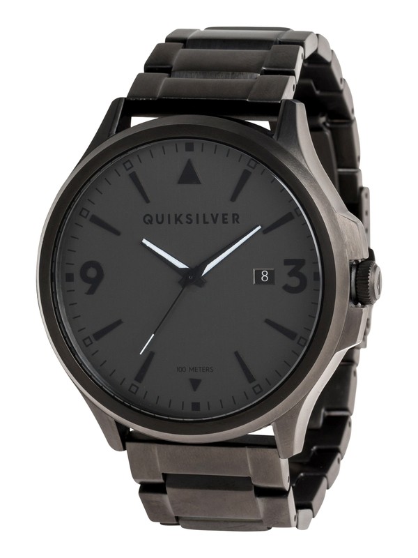 quiksilver, Beluka Metal - Montre analogique, GUNMETAL (gun) 0 Beluka Metal - Montre analogique Gris EQYWA03012 Quiksilver