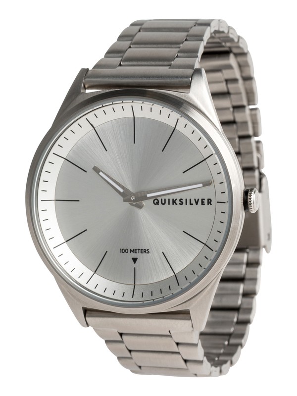 quiksilver, Bienville Metal - Montre analogique, SILVER (sja0) 0 Bienville Metal - Montre analogique Gris EQYWA03013 Quiksilver