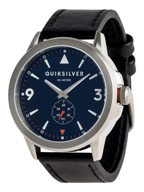 quiksilver, Kombat Leather - Montre analogique, NAVY (byj0) 0 Kombat Leather - Montre analogique Bleu EQYWA03017 Quiksilver
