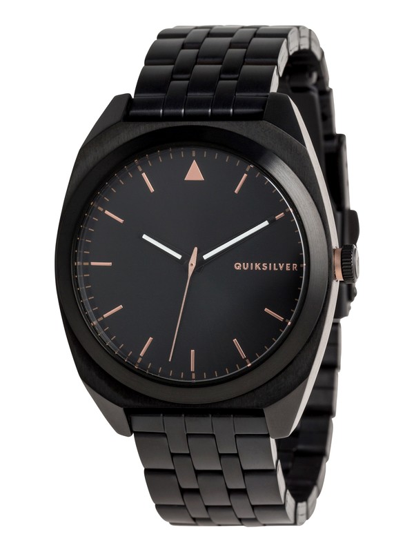 quiksilver, The PM Metal - Montre analogique, BLACK/ ROSE/ BLACK (xkmk) 0 The PM Metal - Montre analogique EQYWA03030 Quiksilver