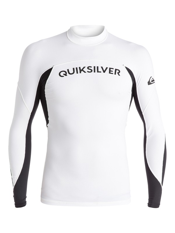quiksilver, Performer - Surf tee manches longues, WHITE / BLACK (xwwk) 0 Performer - Surf tee manches longues Blanc EQYWR03015 Quiksilver