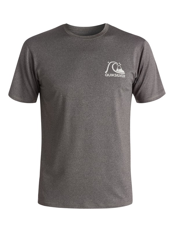 quiksilver, Herritage - Kurzarm-Rashvest, CHARCOAL (smc0) 0 Herritage - Kurzarm-Rashvest Grau EQYWR03020 Quiksilver