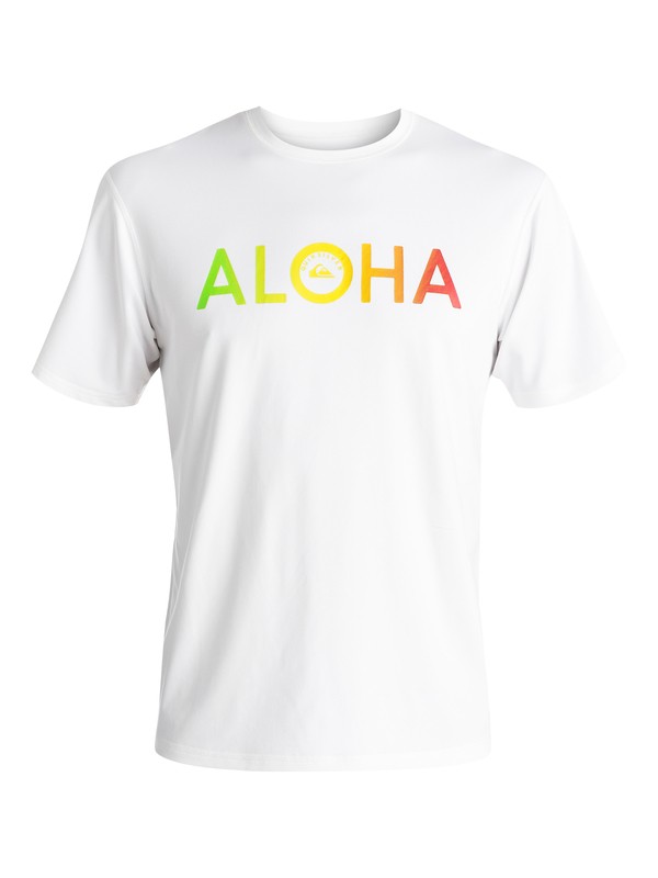 Aloha - Short Sleeve Rash Vest EQYWR03025 0 Aloha Rashguard EQYWR03025 Quiksilver