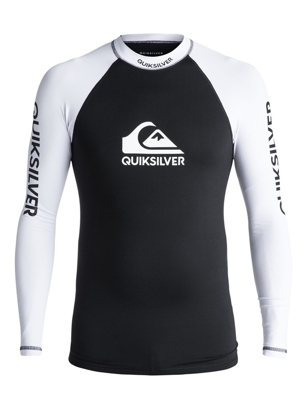 quiksilver, On Tour - Lycra manches longues UPF 50, BLACK (kvj0) 0 On Tour - Lycra manches longues UPF 50 Noir EQYWR03076 Quiksilver