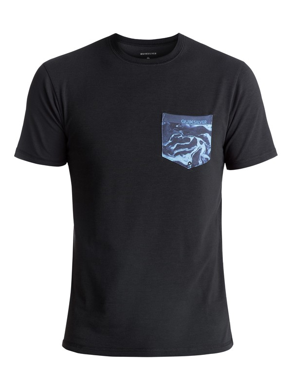 quiksilver, Bubble Surf - Surf-Tee Amphibian UPF 50, BLACK (kvj0) 0 Bubble Surf - Surf-Tee Amphibian UPF 50 Noir EQYWR03093 Quiksilver