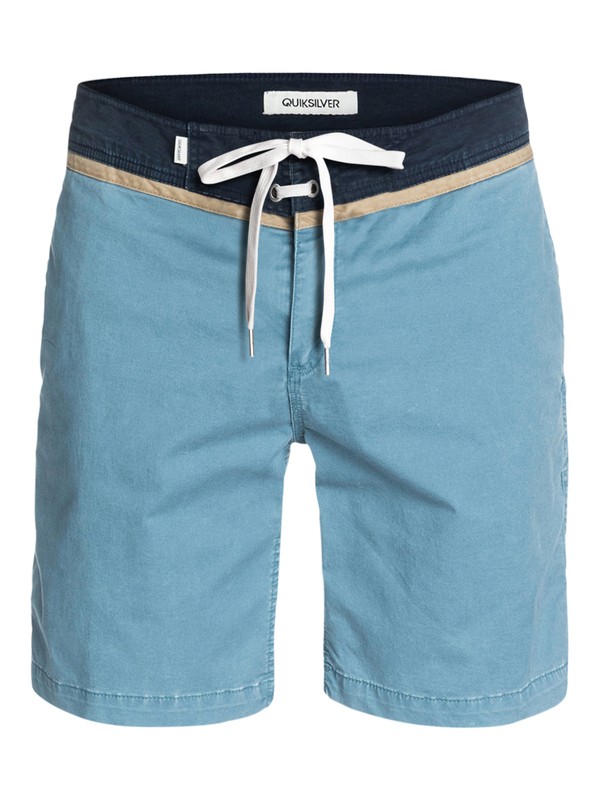 quiksilver, Street Trunk Yoke, 19" Shorts, BLUESTONE (bmc0) 0 Street Trunk Yoke, 19" Shorts EQYWS03010 Quiksilver