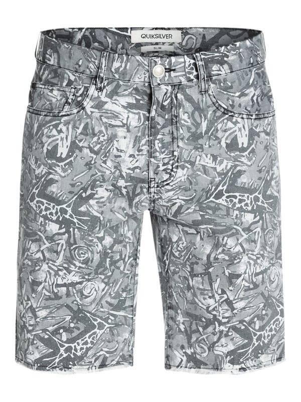 quiksilver, Le Fiver Printed 19.5" Shorts, LE FIVER ANTHRACITE (kvj6) 0 Le Fiver Printed 19.5" Shorts EQYWS03025 Quiksilver