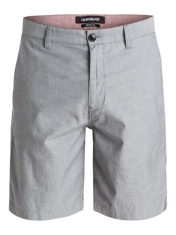 quiksilver, Everyday Oxford - Short, DARK SHADOW (krp0) 0 Everyday Oxford - Short Noir EQYWS03175 Quiksilver