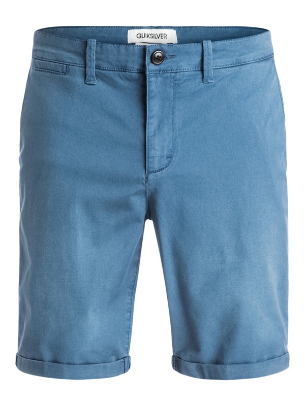 quiksilver, Krandy Chino - Short, DARK DENIM (brq0) 0 Krandy Chino - Short Bleu EQYWS03182 Quiksilver