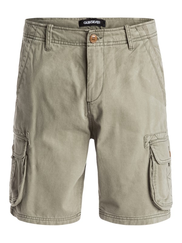 quiksilver, Deluxe - Short, DUSTY OLIVE (gpb0) 0 Deluxe - Short EQYWS03194 Quiksilver
