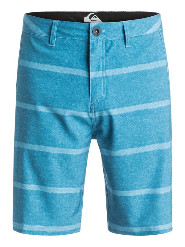 quiksilver, Stripes Amphibian 21" - Short Amphibian, STRIPES AMP NIAGARA (bkt6) 0 Stripes Amphibian 21" - Short Amphibian EQYWS03201 Quiksilver