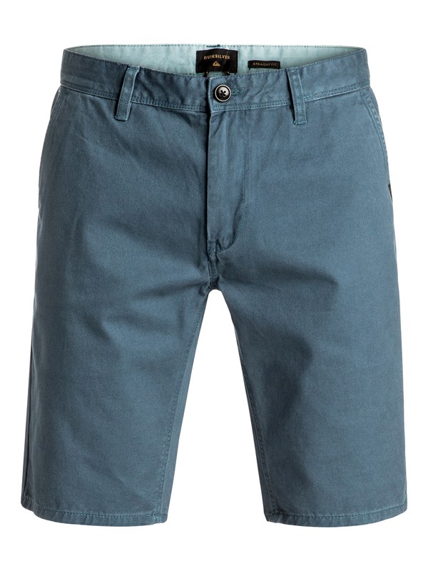 quiksilver, Everyday 21" - Short en sergé, INDIAN TEAL (bqk0) 0 Everyday 21" - Short en sergé Bleu EQYWS03252 Quiksilver