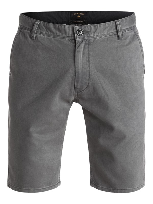 quiksilver, Everyday 21" - Short en sergé, DARK SHADOW (krp0) 0 Everyday 21" - Short en sergé Noir EQYWS03252 Quiksilver