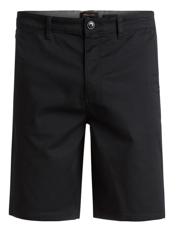 quiksilver, Everyday Union Stretch 21" - Short en sergé, BLACK (kvj0) 0 Everyday Union Stretch 21" - Short en sergé Noir EQYWS03253 Quiksilver