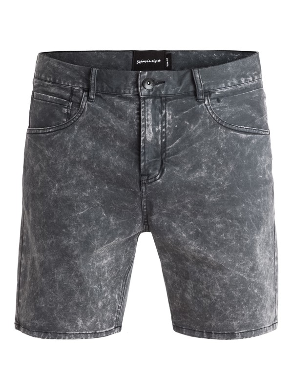 quiksilver, Eco Update 18" - Short en sergé, TARMAC (kta0) 0 Eco Update 18" - Short en sergé Noir EQYWS03286 Quiksilver