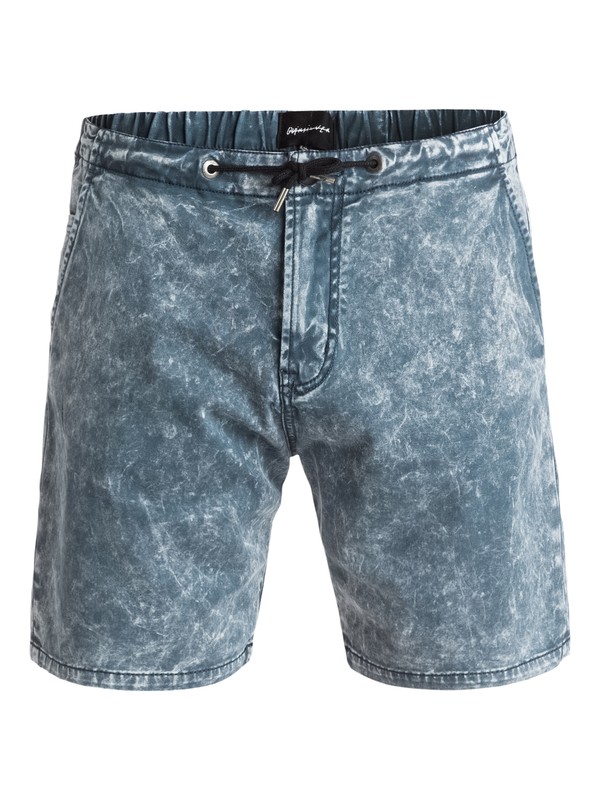 quiksilver, Bradfonic 18" - Short, DARK DENIM (brq0) 0 Bradfonic 18" - Short Bleu EQYWS03294 Quiksilver