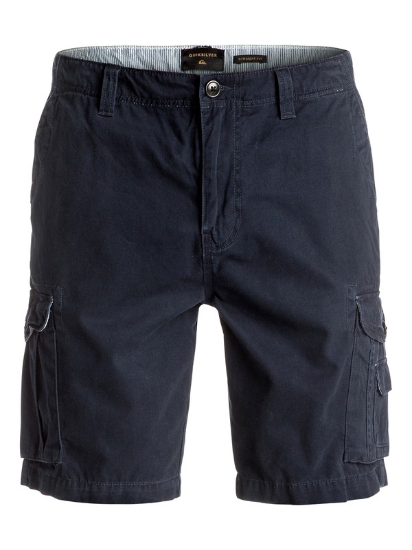 quiksilver, Crucial Battle 21" - Short cargo, NAVY BLAZER (byj0) 0 Crucial Battle 21" - Short cargo Bleu EQYWS03323 Quiksilver