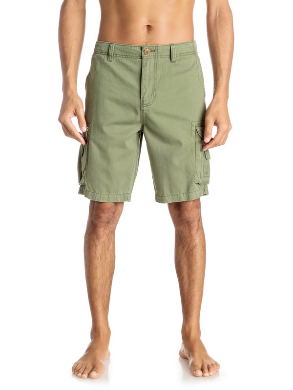 quiksilver, Crucial Battle 21" - Short cargo, FOUR LEAF CLOVER (gph0) 0 Crucial Battle 21" - Short cargo Vert EQYWS03323 Quiksilver