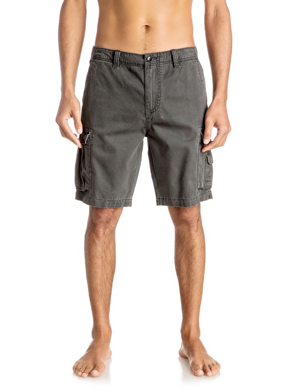 quiksilver, Crucial Battle 21" - Short cargo, TARMAC (kta0) 0 Crucial Battle 21" - Short cargo Noir EQYWS03323 Quiksilver