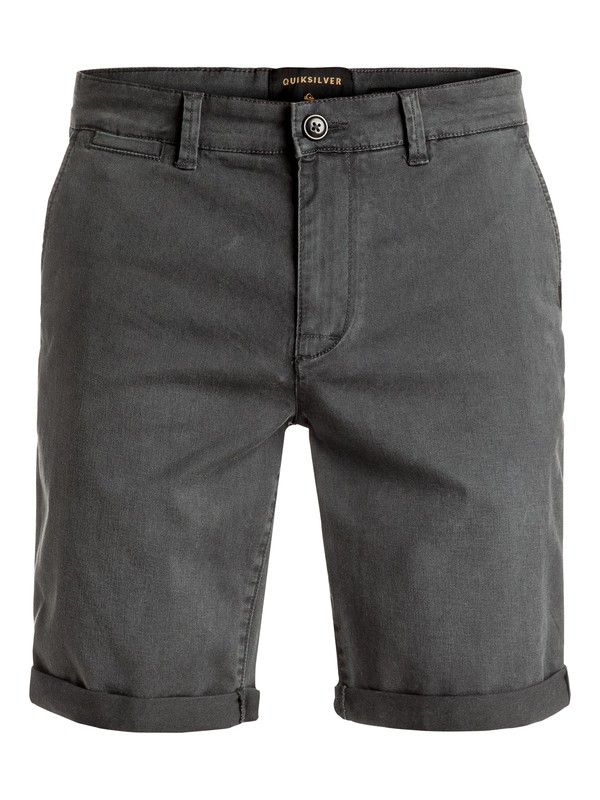 quiksilver, Krandy - Short en sergé, TARMAC (kta0) 0 Krandy - Short en sergé Noir EQYWS03324 Quiksilver