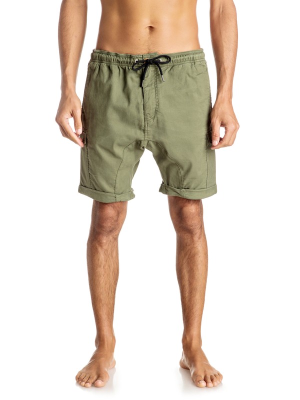 quiksilver, Sweet Melt Cargo - Short cargo, FOUR LEAF CLOVER (gph0) 0 Sweet Melt Cargo - Short cargo Vert EQYWS03335 Quiksilver